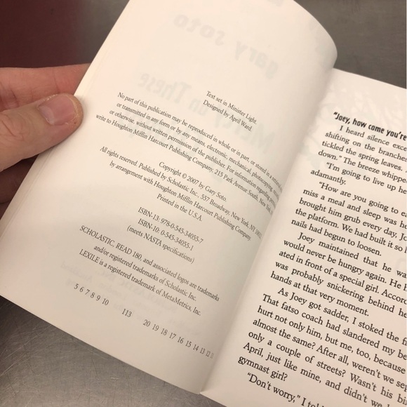 Mercy on these Teenage Chimps by: Gary Soto, paperback book - Picture 2 of 5